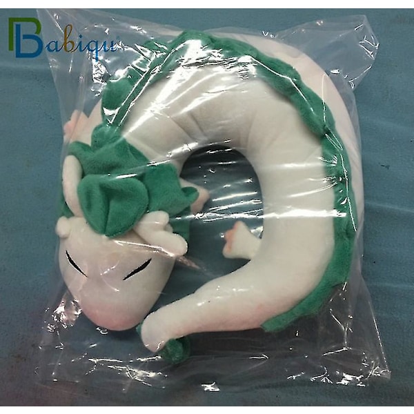 Fashion Cartoon Dragon Anime Miyazaki Hayao Spirited Away Haku Cute U Shape Doll Plush Toys Pillow Dolls Gift For Childrenkids