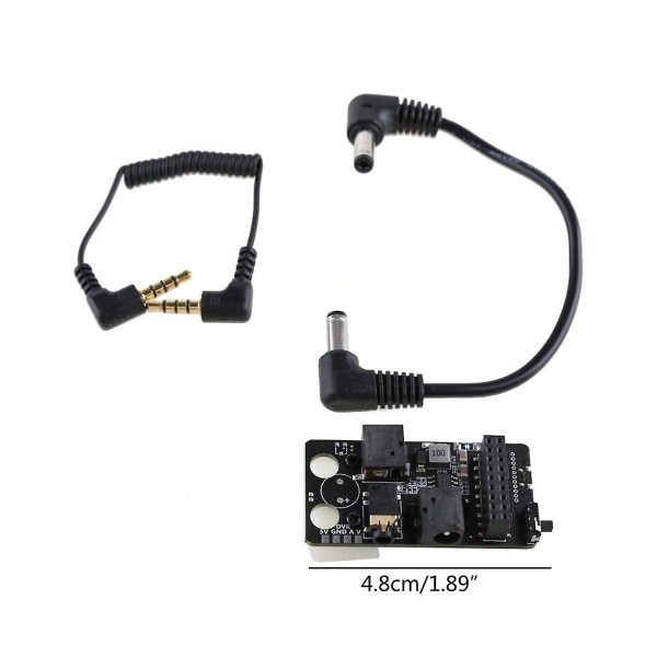 5.8G RX PORT 3.0 Digital FPV Briller Analog Mottakerkort Adapterplate Rapidfire TBS Fusion for Fatshark FPV Briller