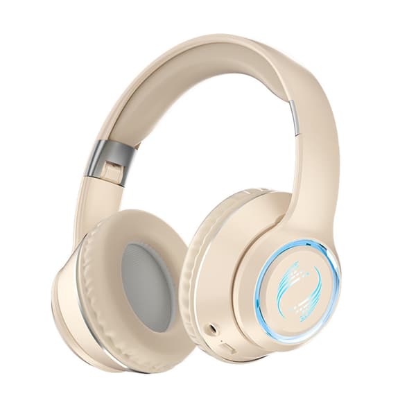 Huvudband Bluetooth-headset Retractable Folding Hifi Subwoofer Over-Ear Trådlöst Bluetooth-headset Utrymme