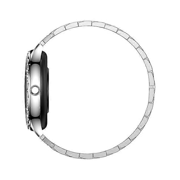 AK60 Stållænke + Silikonelænke Dame Smartwatch Sundhedsovervågning Bluetooth Opkald Smart Armbånd