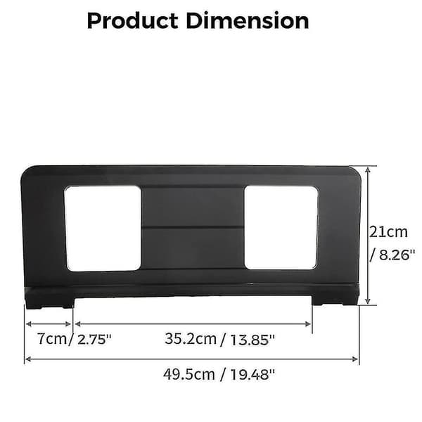 Noteholder, Bærbar Skrivebordsnoteholder for P35 P45 P48 P105 P115 P121