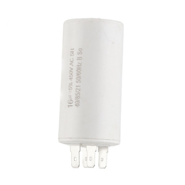 CBB60 16uf 450V Dubbel Insatt Cylinder Motor Startkondensator för Tvättmaskin