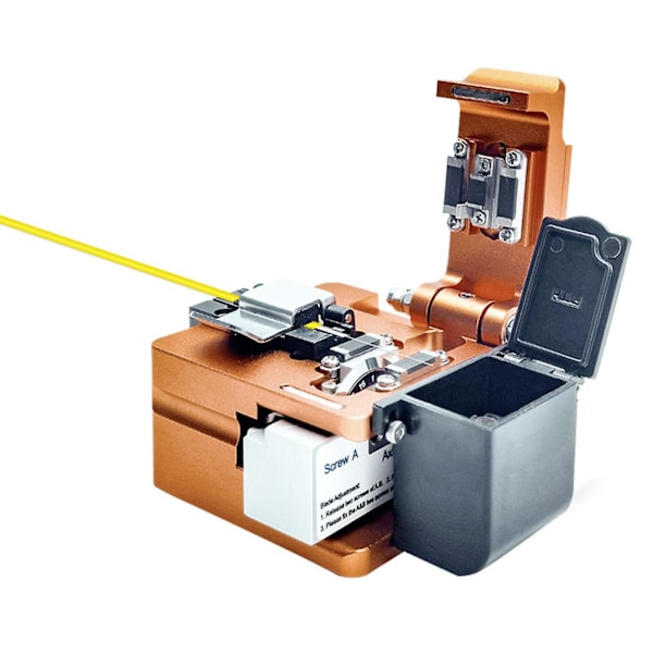 Ai-9 Fusion Splicer Kit Optisk Fiberkutter S09 Med Wast Box Ny Fg