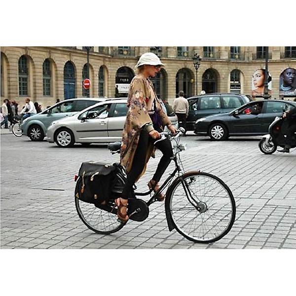 SZTXJ Retro cykelforlygter (sorte)