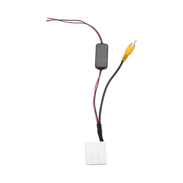 2 stk 24-pins bilkamera adapterkontaktkabel, reverskamera til GPS-hodeenhet for Kluger