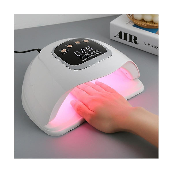 66 LED Nageltorklampa UV LED Nageltork Manikyr Maskin för Härdning av Gellack Nageltork med Sensor