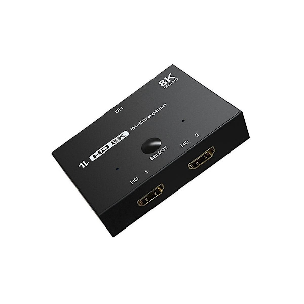 8K 2 Indgang 1 Udgang 1 Indgang 2 Udgang HD Konverter Computer Projektion Til TV Adapter Til Multi-enheds Forbindelses Skift