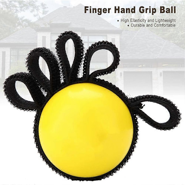 Qkiss Grip Ball, Styrketræningsbold Manuel Styrketræningsudstyr Styrke Arm Og Underarm Styrkeforstærker Elastisk Fingerhylster Grip Styrkebold Anti-spastisk
