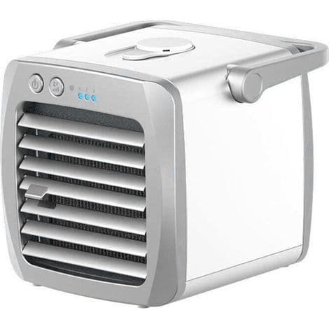 Mini bærbar USB-aircondition – luftkøler – kontor/soveværelse – køleventilator