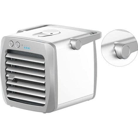 Mini bærbar USB-aircondition – luftkøler – kontor/soveværelse – køleventilator