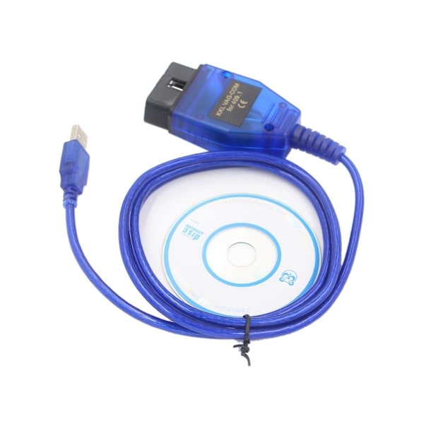 Vag409 Obd2 Usb Kkl Com 409.1 Kkl Obd2 Usb Diagnostisk Kabel Skanner Scan Tool Grensesnitt Diagnostikk