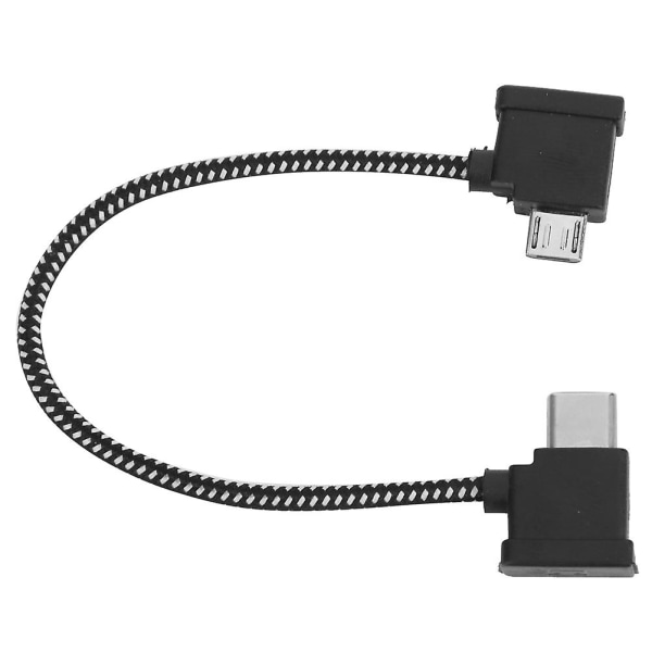 Fjärrkontroll Typ C till Micro USB Transmission Wire Kabel Passar för Mavic Air 2