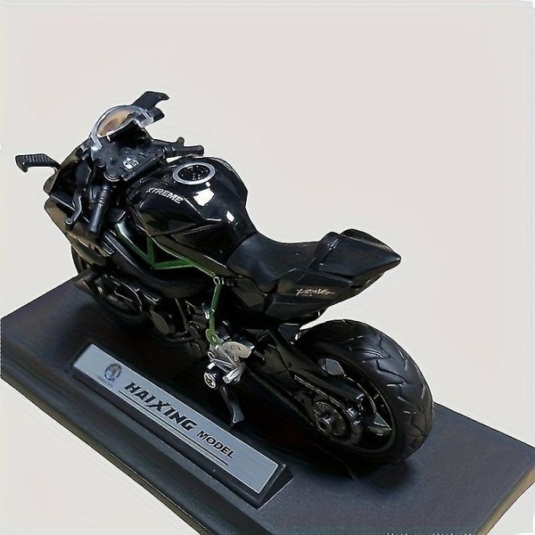 Skala förbyggd modell 1 18 för Kawasaki Ninja H2 H2R formgjutna fordon Samlarobjekt Hobbyer Motorcykelmodell Leksaker Skala leksaksmotorcykel