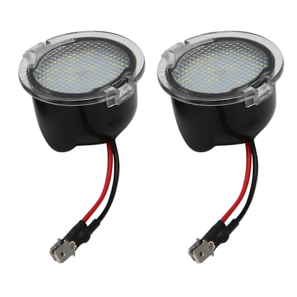 2 st LED-lampor under spegeln för bil 1604303136 för Edge Mondeo Explorer Taurus Ranch
