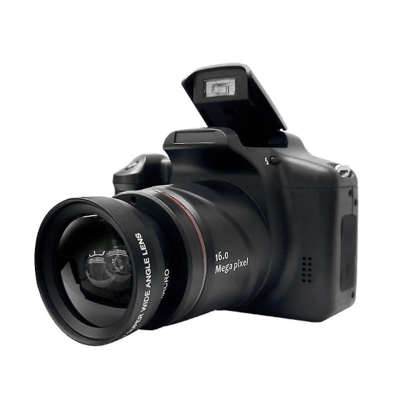 Digitalkamera 16mp 2,4 tommer LCD-skærm 16x digitalt 720p digitalkamera S-kamera til teenagere Drenge Piger S