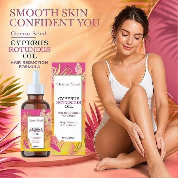Cyperus Rotundus Hårfjerningsolje - 60ml
