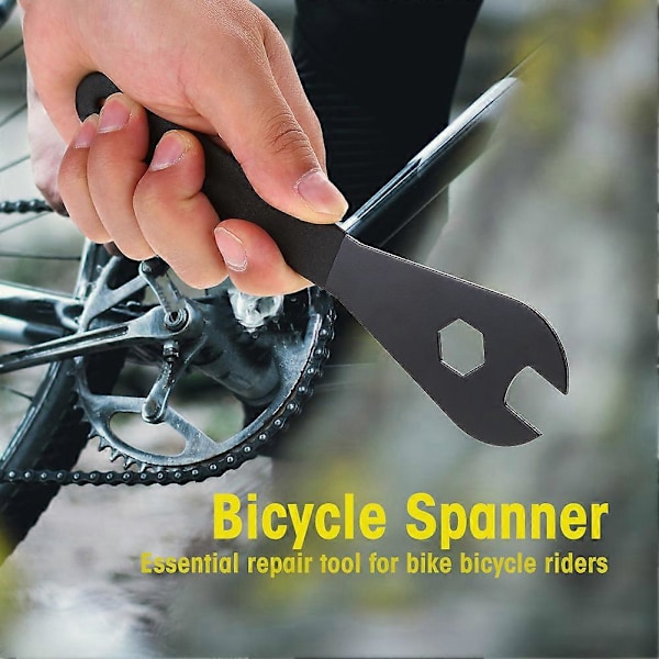 Holdbar Multifunktionel Konisk Nøgle Spændetang Cykel Reparationsværktøj (15mm)