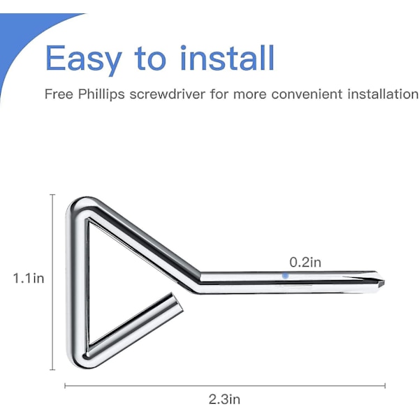4 kpl M8 45 mm pultteja Samsung TV-seinäkiinnikkeelle