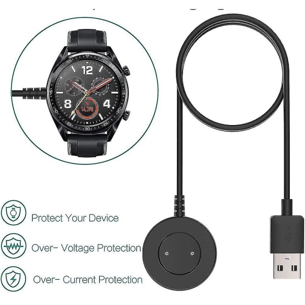 Laddare Kompatibel med Honor Watch Gs Pro/huawei Watch Gt 2 /gt 2e