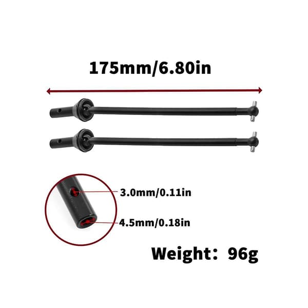 Til Modelbil Tekno 1/10 4wd Mt410 Pro Cvd Universal Led