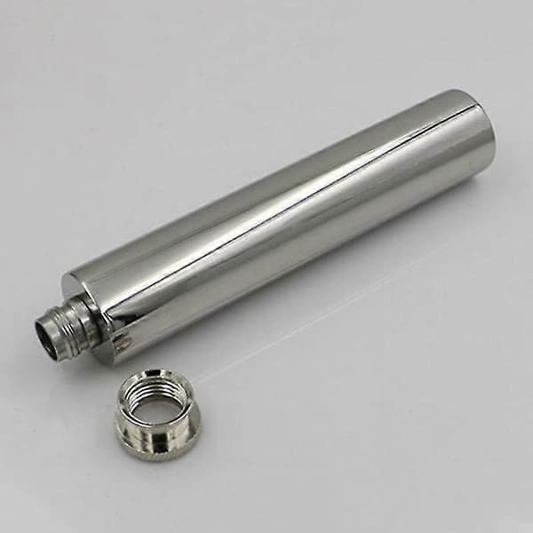 Mini Bærbar 2oz Rustfrit Stål Hip Flask Spejlpoleret Rør Til Alkohol