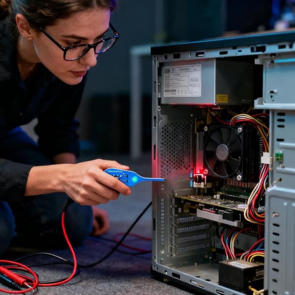 Processor Tester. Induktionsdetektor