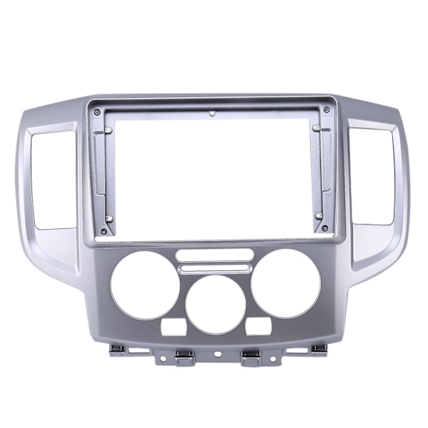 Bilradio Fascia Trim Kit, 9 Tums 2 Din Instrumentbräda Dvd Ram Installationskit För Nv200 2009