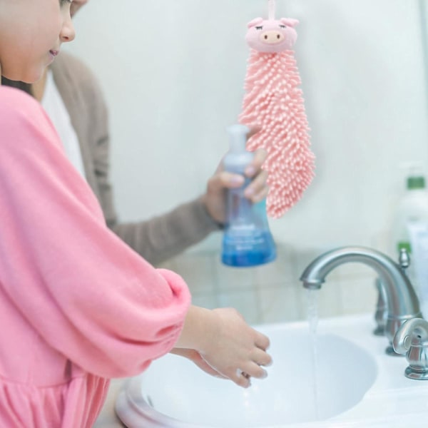 Chenille Käsipyyhkeet 2 kpl Setti Chenille Käsipyyhe Mikrokuitu Käsipyyhkeet Käsipallo Riippuva Pyyhkeet Keittiöön