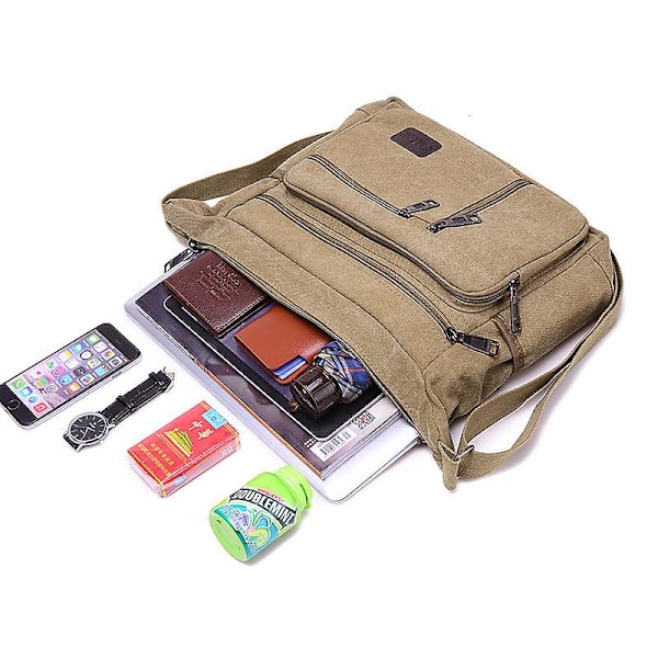 Herr Canvas Messenger Bag