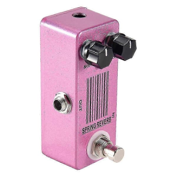 MOSKY MP-51 Spring Reverb Mini Enkelt Gitar Effektpedal True Bypass Gitardeler & Tilbehør