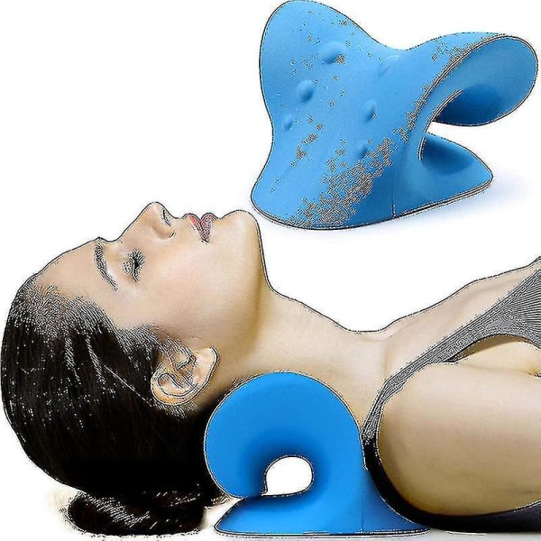 Nakke og skulder afslapning Kiropraktisk pude Nakke stretcher Skulder-
