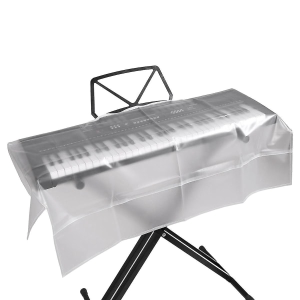 88 keyboards Støvdæksel Gennemsigtigt elektronisk klaverbetræk Vandtæt digitalklaverbeskyttelse