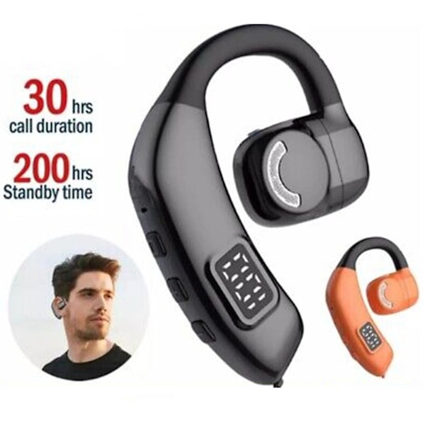 Bone Conduction Headphones Bluetooth 5.3 Wireless Open-Ear Earbuds Sport Headset