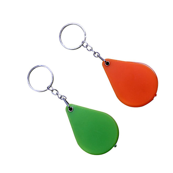 Folding Pocket Magnifying Glass Portable Compact For Travel 10x Magnification