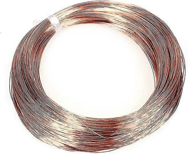Kobbertråd 2024, 5m / 16,4ft, Diameter 2,5mm