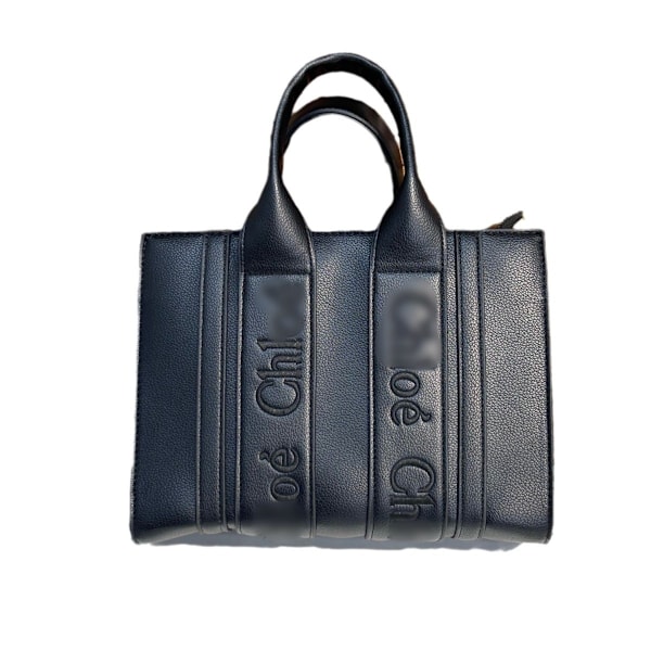 Mångsidig tygväska broderad bokstav handväska crossbody pendlingsväska för kvinnor