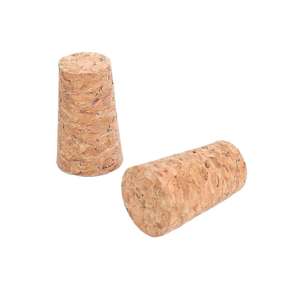 10 stk. Koniske Korkpropper DIY Håndværk Kunst Modelbygning 22*17*35mm