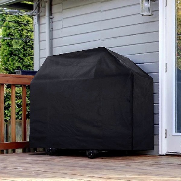 Vandafvisende Grilldækken BBQ presenning Grilldækken med opbevaringspose til Anti-UV støvtæt fugtsikker (100 x 60 x 150)