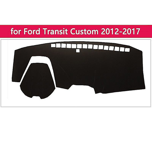 Halkskyddsmatta för Ford Transit Tourneo Custom 2012~2017, Anti-Slip, Skyddande Tillbehör