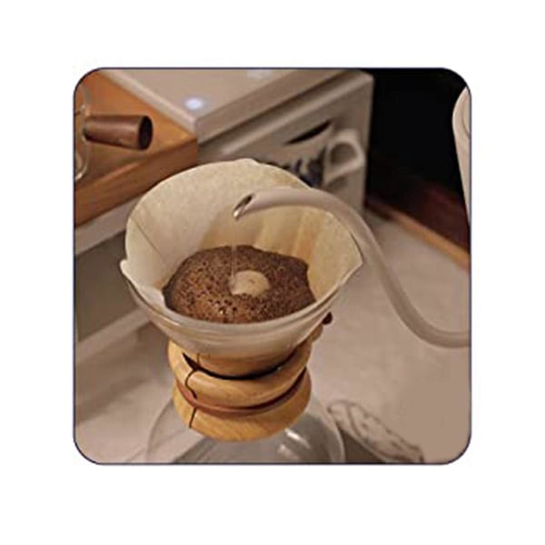 Håndbrygget kaffefilterpapir fortykket kegleformet kaffefilterpapir dryp tefilterkop 50