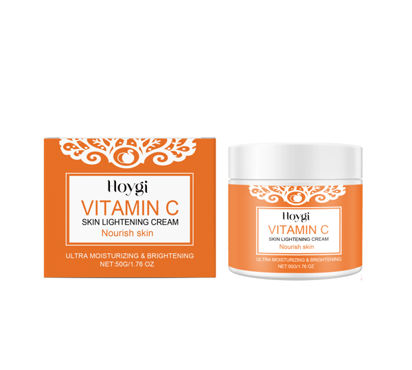 50g/ask Hoygi C-vitamin Ansiktskräm - Lätt konsistens, återfuktande daglig ansiktskräm.