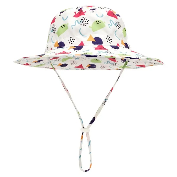 Pusteegensolhatt for baby, pustende solhatt for gutter og jenter - solbeskyttelse for utendørsreiser, strand og bilder
