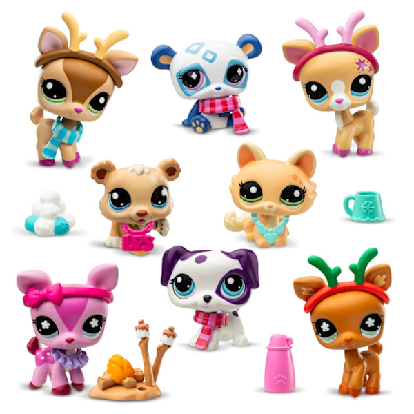 Littlest Pet Shop Adventskalender 2024 för flickor eller pojkar från 4 år