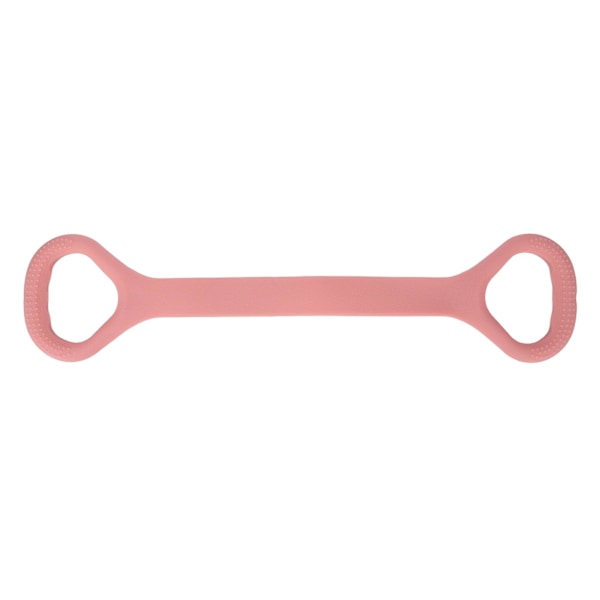 Motståndband Set för Hemträning - 8-Delat Rosa Elastiska Band för Stärkande, Muskelmassage och Stretching