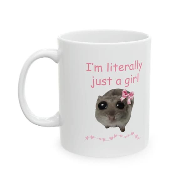 Hauska surullinen hamsterimuki