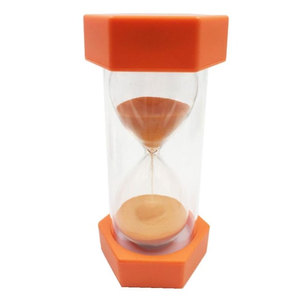 Timeglass Timeglass Sand Klokke Timer Kichen Trening Timing 10min Orange