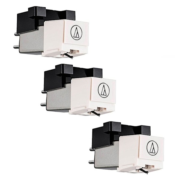 3 stk AT3600L Magnetisk Stylus LP Vinyl Platepiller Nål For Turntable Phonograph Platenspeler Rec