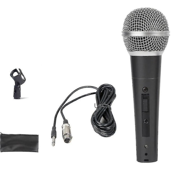 Shure Sm58 Vocal Dynamic Wired Microphone (med Switch) -q Ny 2024 hög kvalitet