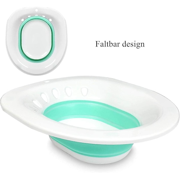 Bidet, Bidet-bekken, sammenleggbar bidet-skål, bekkenbad, bekkenbad, bekkenbad, bidet-innsats, toalettinnsats