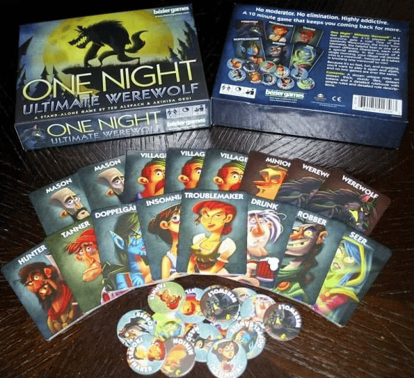 One Night Werewolf Brädspel